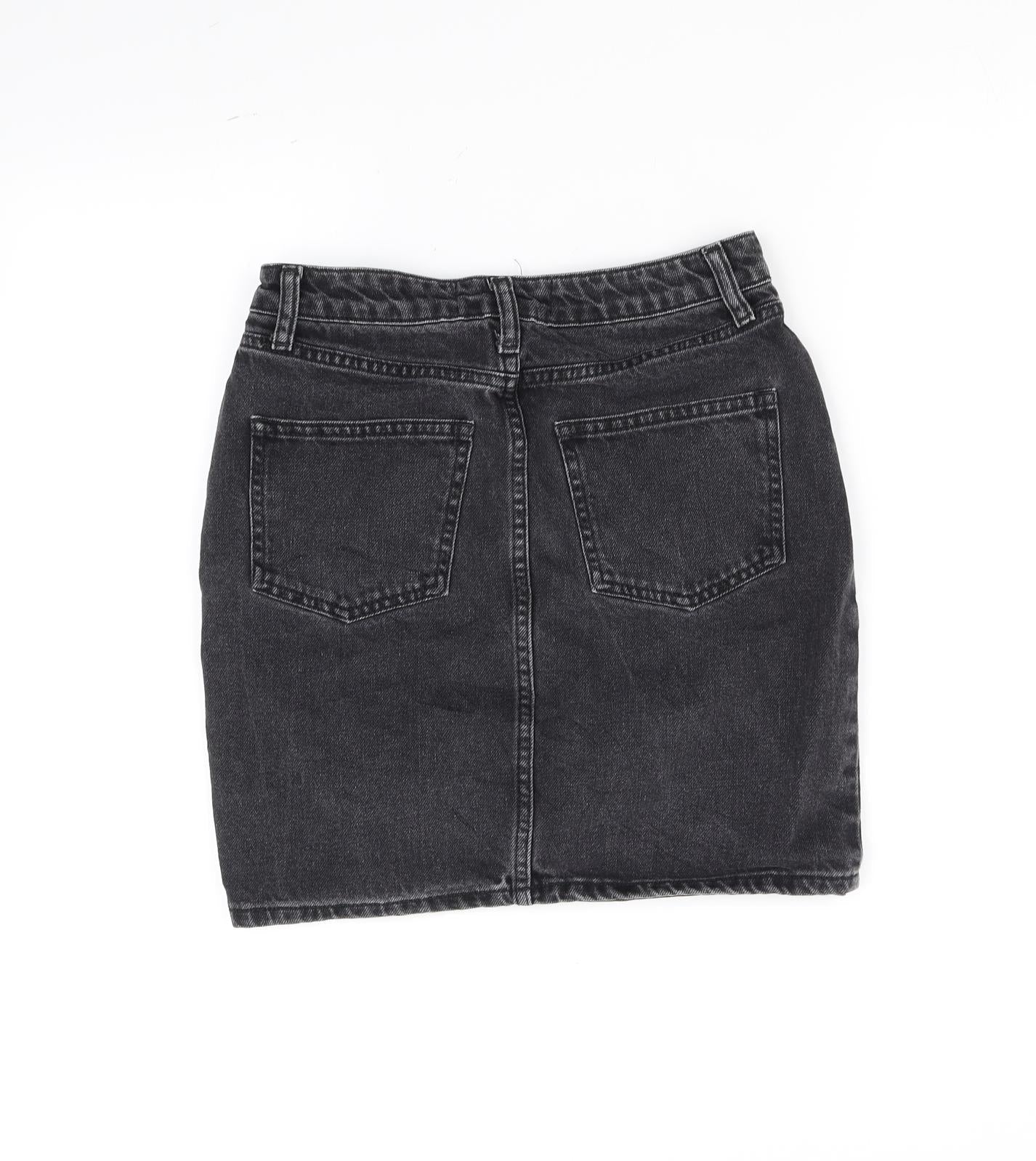 BDG Womens Grey   Flare Skirt Size S