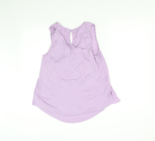 Apricot Womens Purple   Basic T-Shirt Size 12