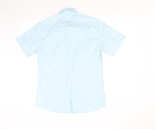 TU Mens Blue    Polo Size S