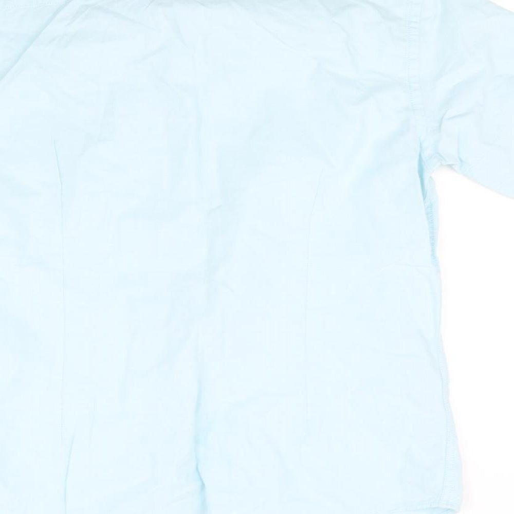 TU Mens Blue    Polo Size S
