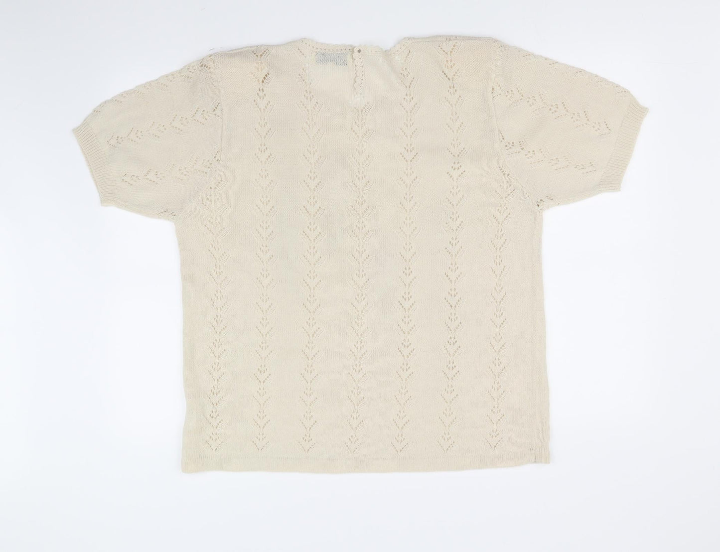 ayrbell Womens Beige   Pullover Jumper Size XL