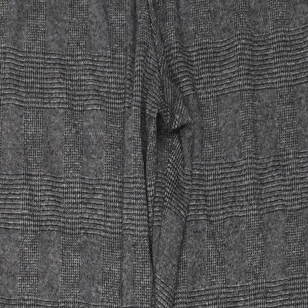 Papaya Womens Grey   Trousers  Size 14 L22 in