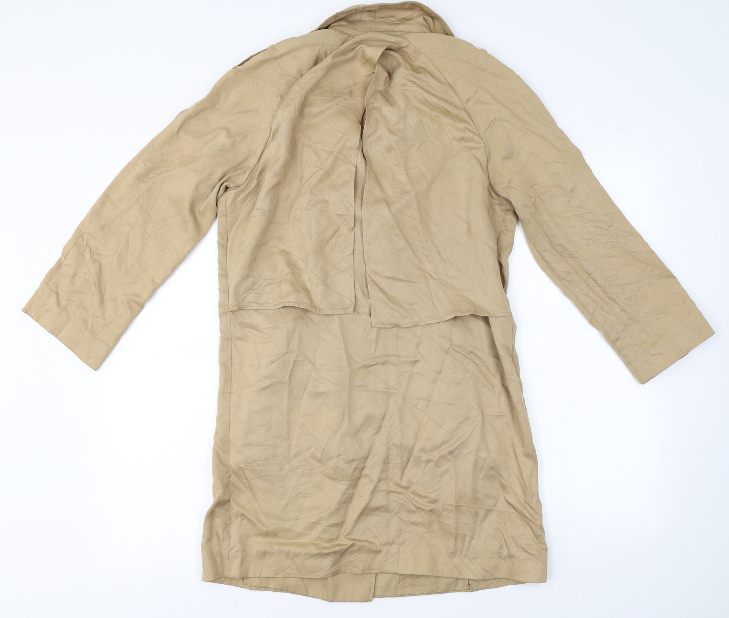 Topshop  Womens Beige   Jacket Coat Size 8