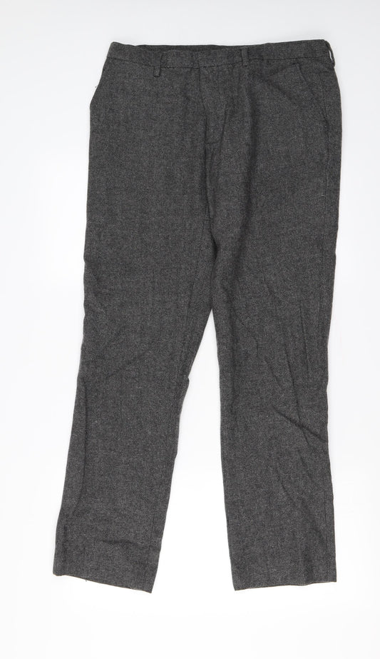 shire  Womens Grey   Trousers  Size 34 in L25 in