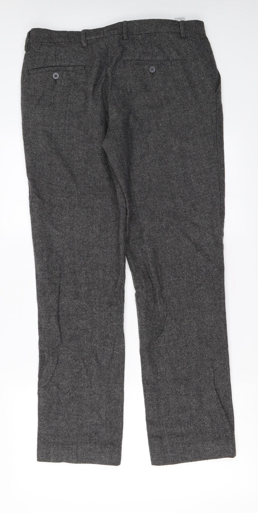 shire  Womens Grey   Trousers  Size 34 in L25 in