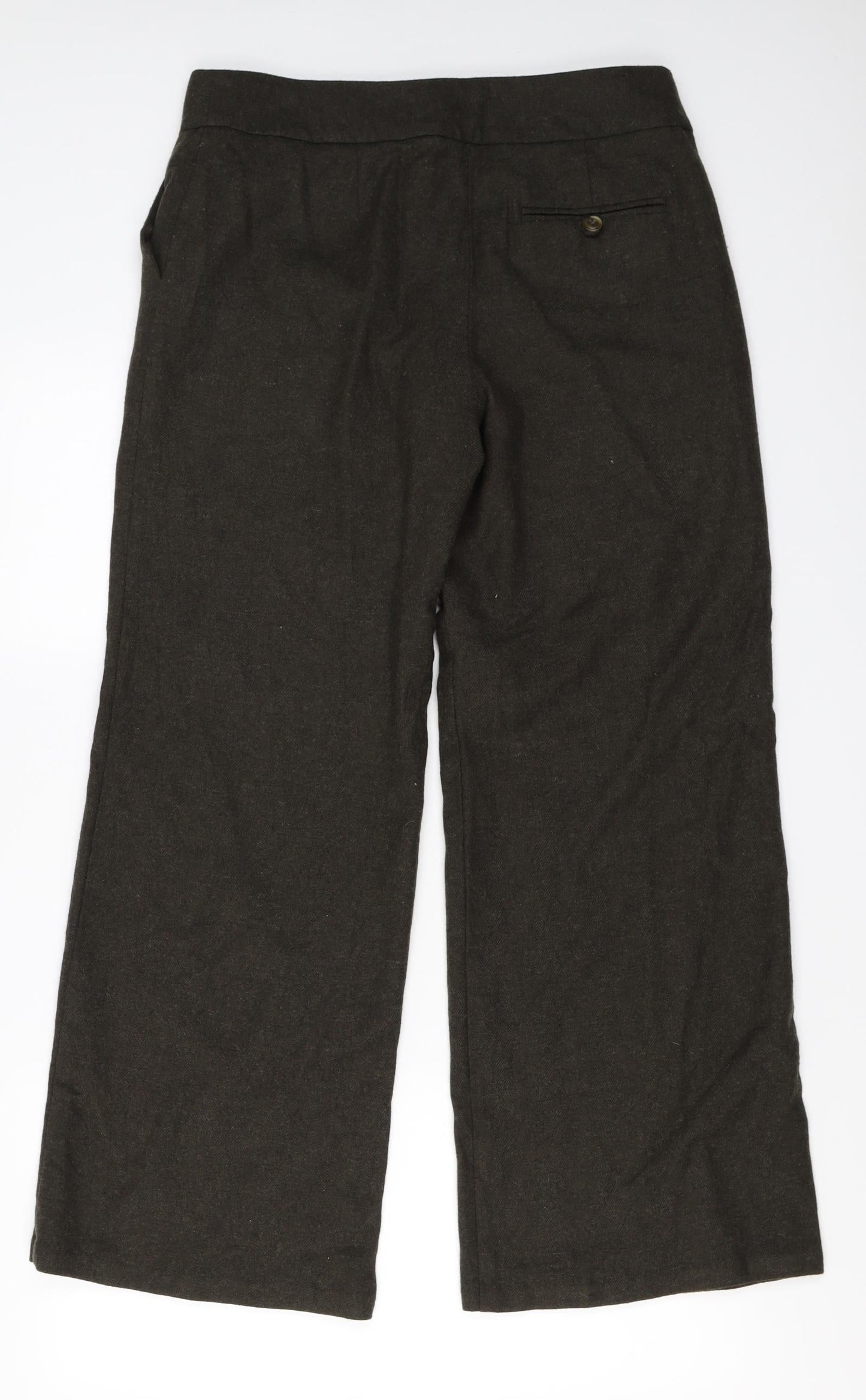 Marks and Spencer  Womens Brown   Trousers  Size 12 L26 in