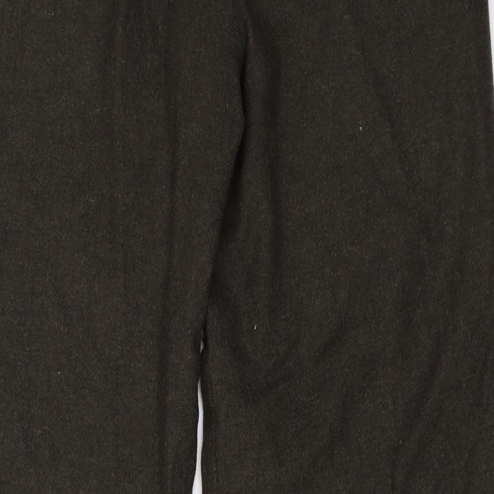 Marks and Spencer  Womens Brown   Trousers  Size 12 L26 in