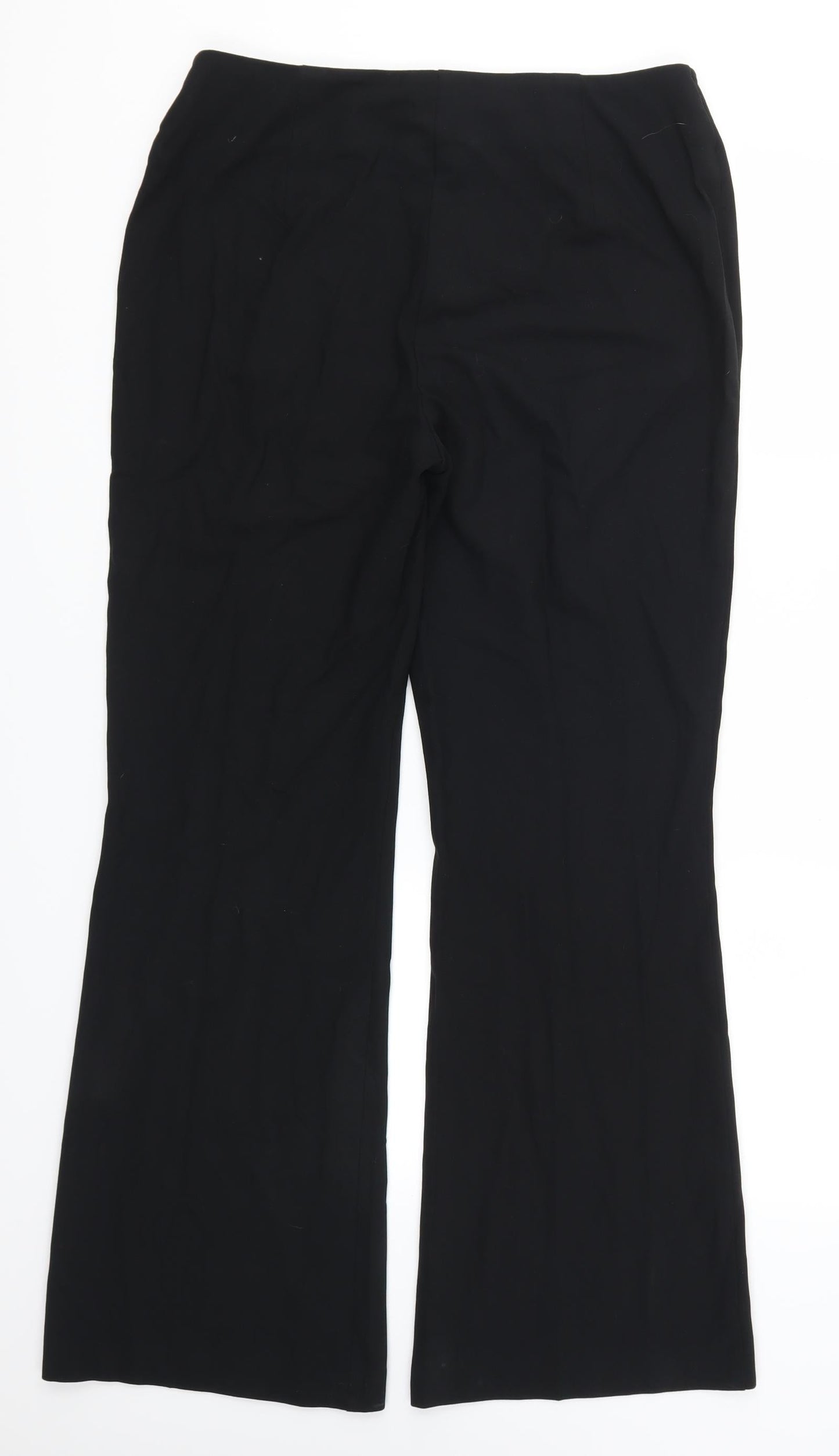 Marks and Spencer Womens Black   Trousers  Size 14 L30 in