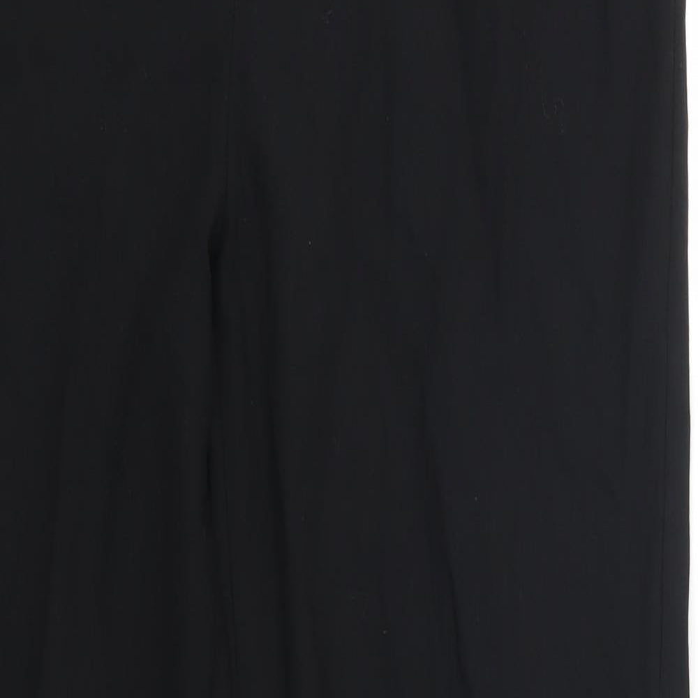 Marks and Spencer Womens Black   Trousers  Size 14 L30 in