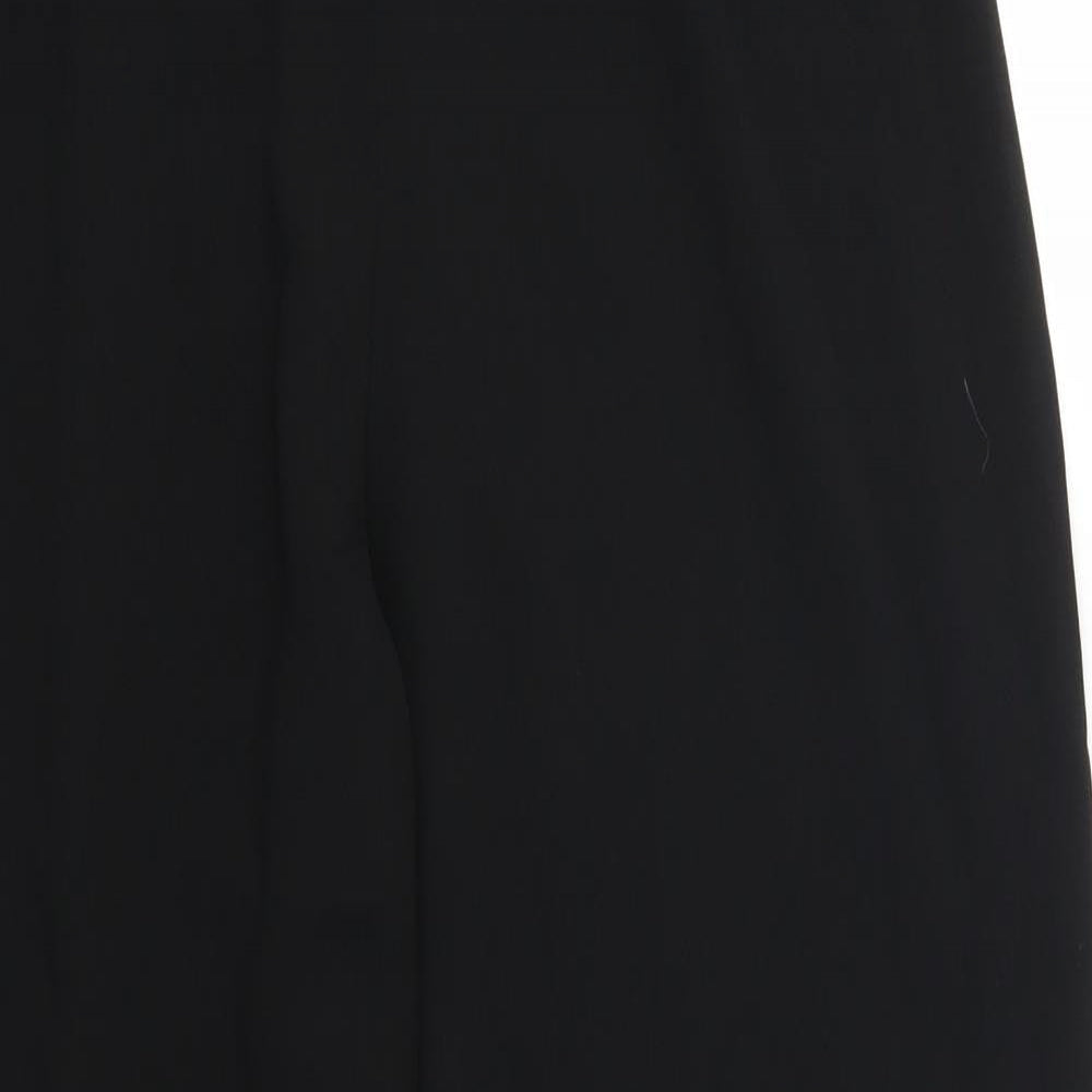 Preworn Womens Black   Trousers  Size 14 L29 in