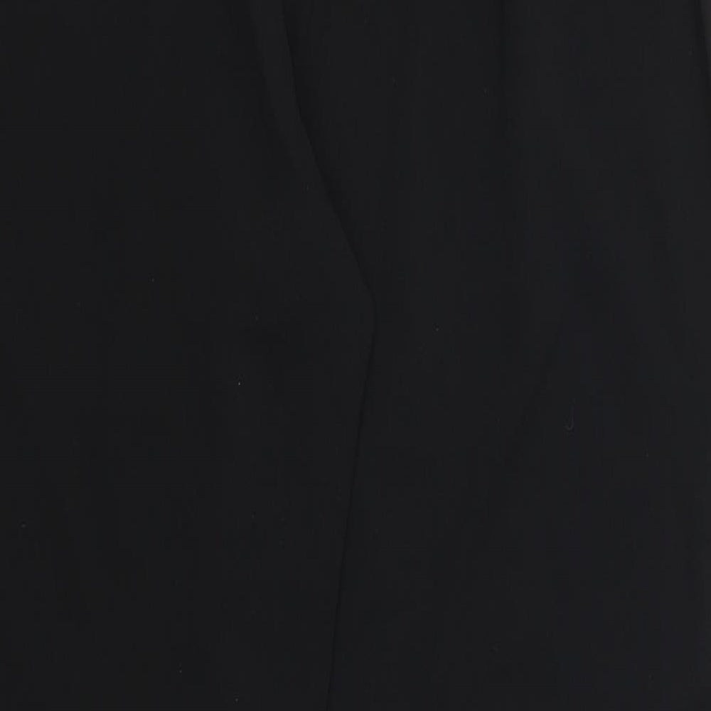 Preworn Womens Black   Trousers  Size 14 L29 in