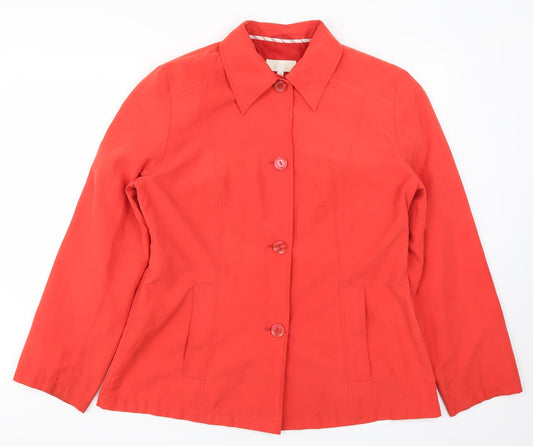 Marks and Spencer Womens Red   Jacket  Size 14