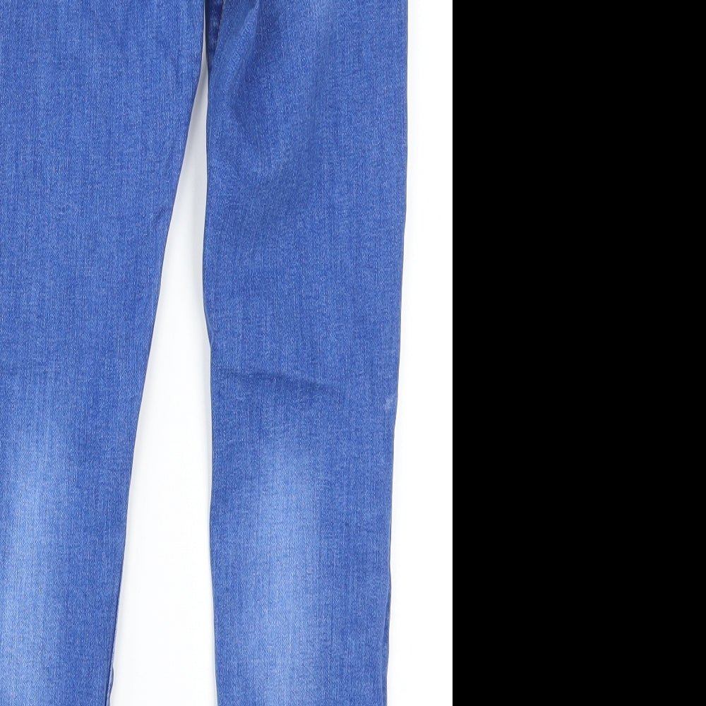 Denim Co Womens Blue  Denim Skinny Jeans Size 10 L27 in