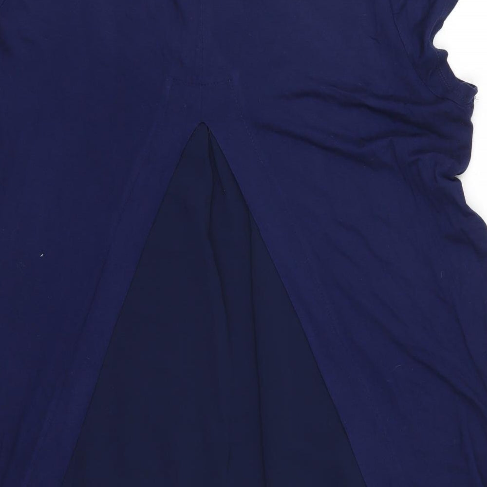 Cha Cha Vente Womens Blue   Basic T-Shirt Size XL