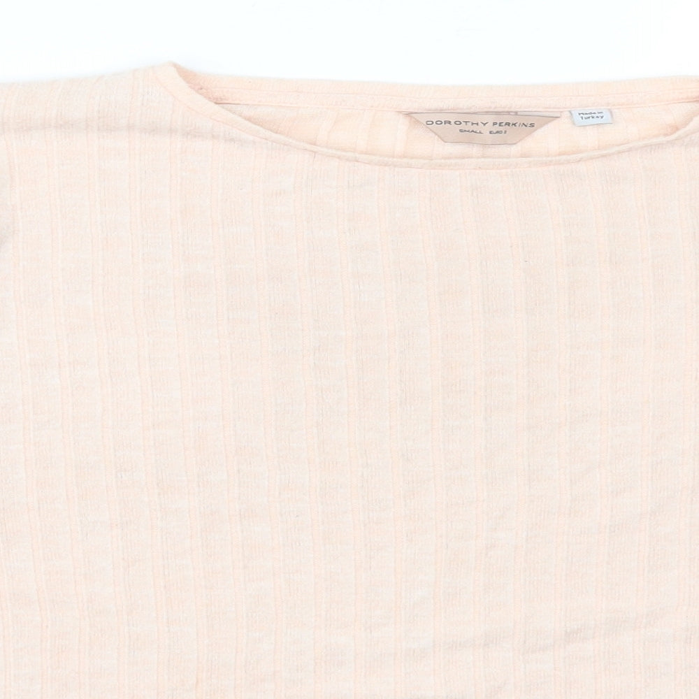 Dorothy Perkins Womens Pink Solid  Top Pyjama Top Size S