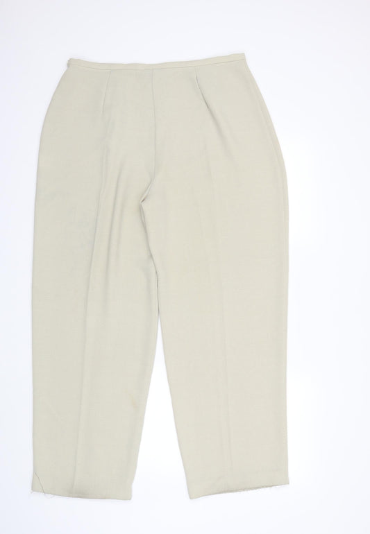 Wallis Womens Beige   Trousers  Size 34 in L29 in