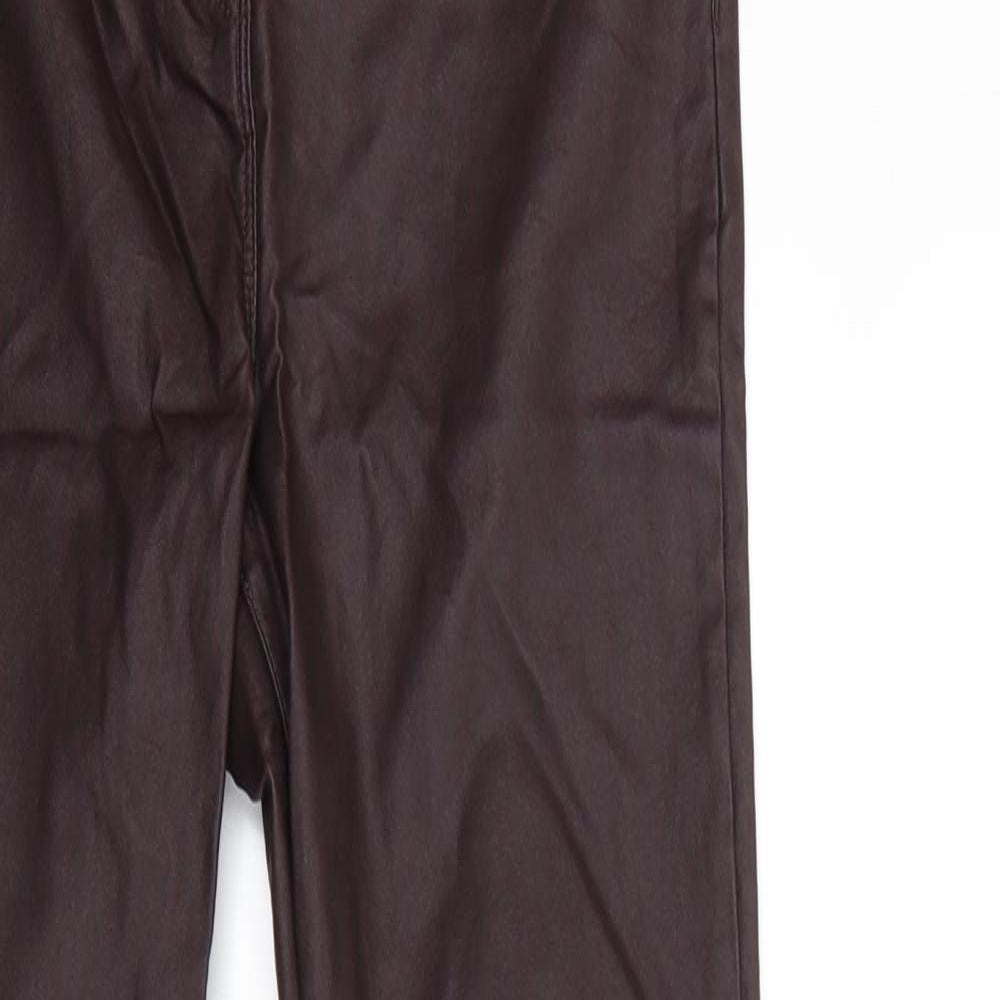 Matalan Womens Red   Trousers  Size 10 L27 in