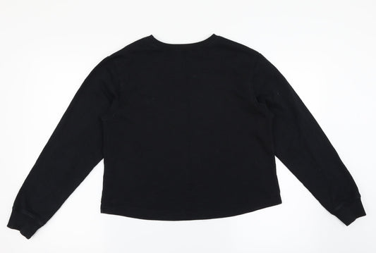Rock & Rags Womens Black   Pullover Jumper Size S