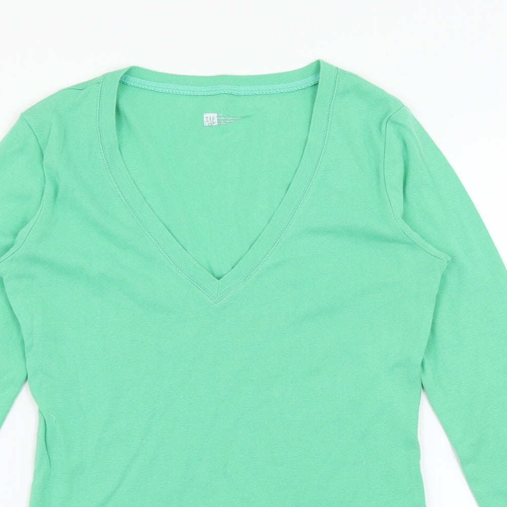 Gap Womens Green   Basic T-Shirt Size S