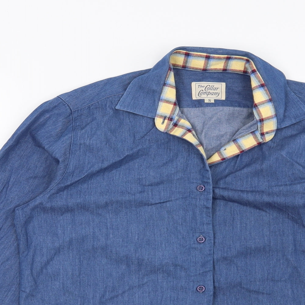 Preworn Mens Blue    Button-Up Size S