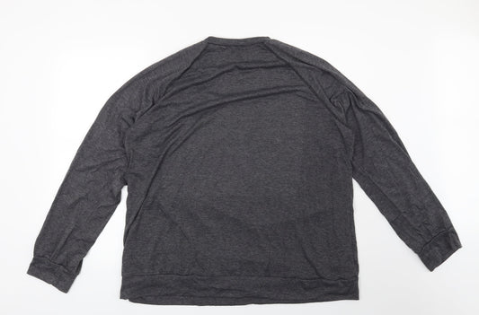 Preworn Womens Grey   Pullover Sweatshirt   - Elephant