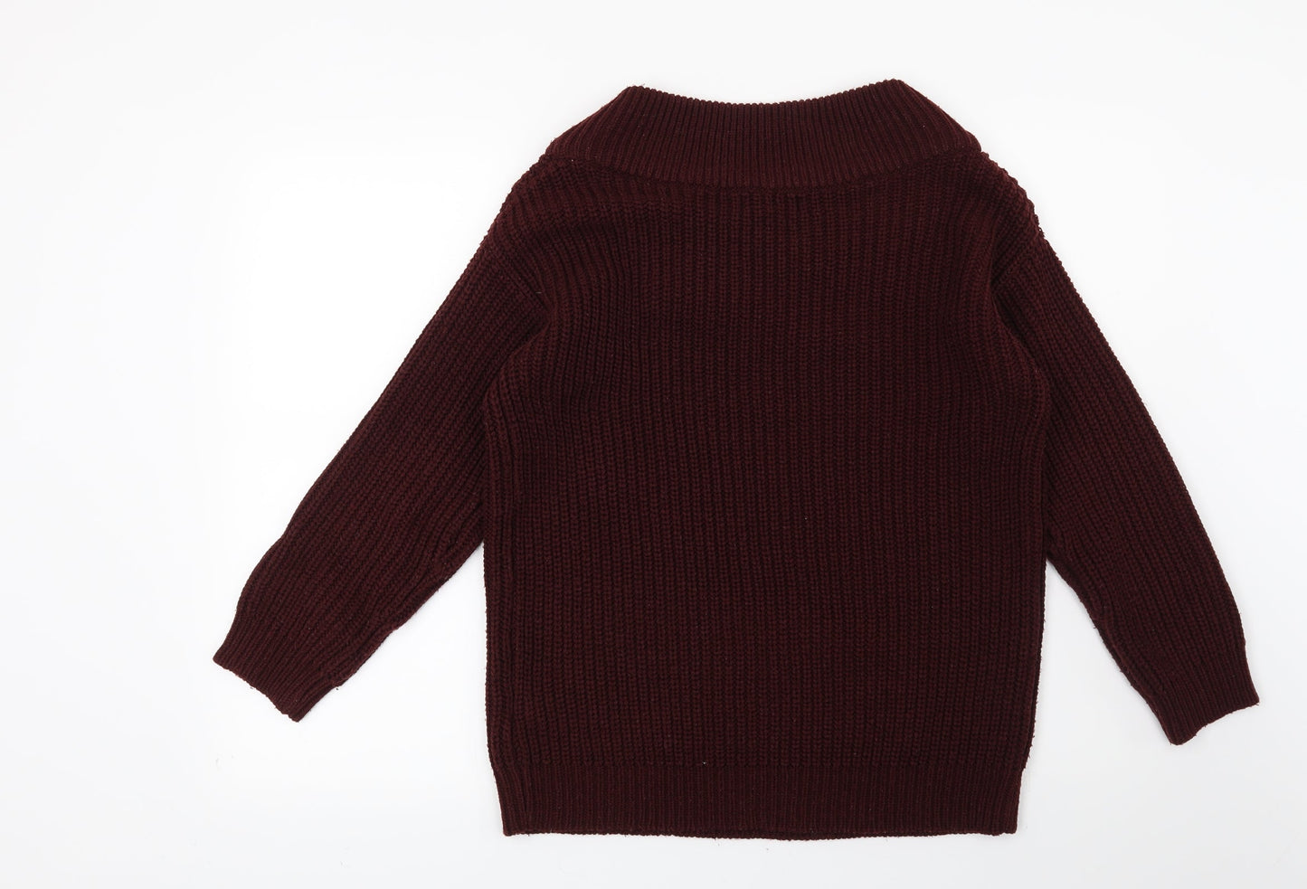New Look Womens Red   Pullover Jumper Size S