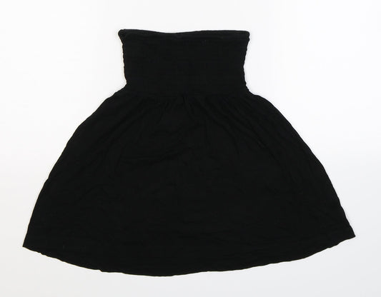 Divided Girls Black   Basic T-Shirt Size 8 Years