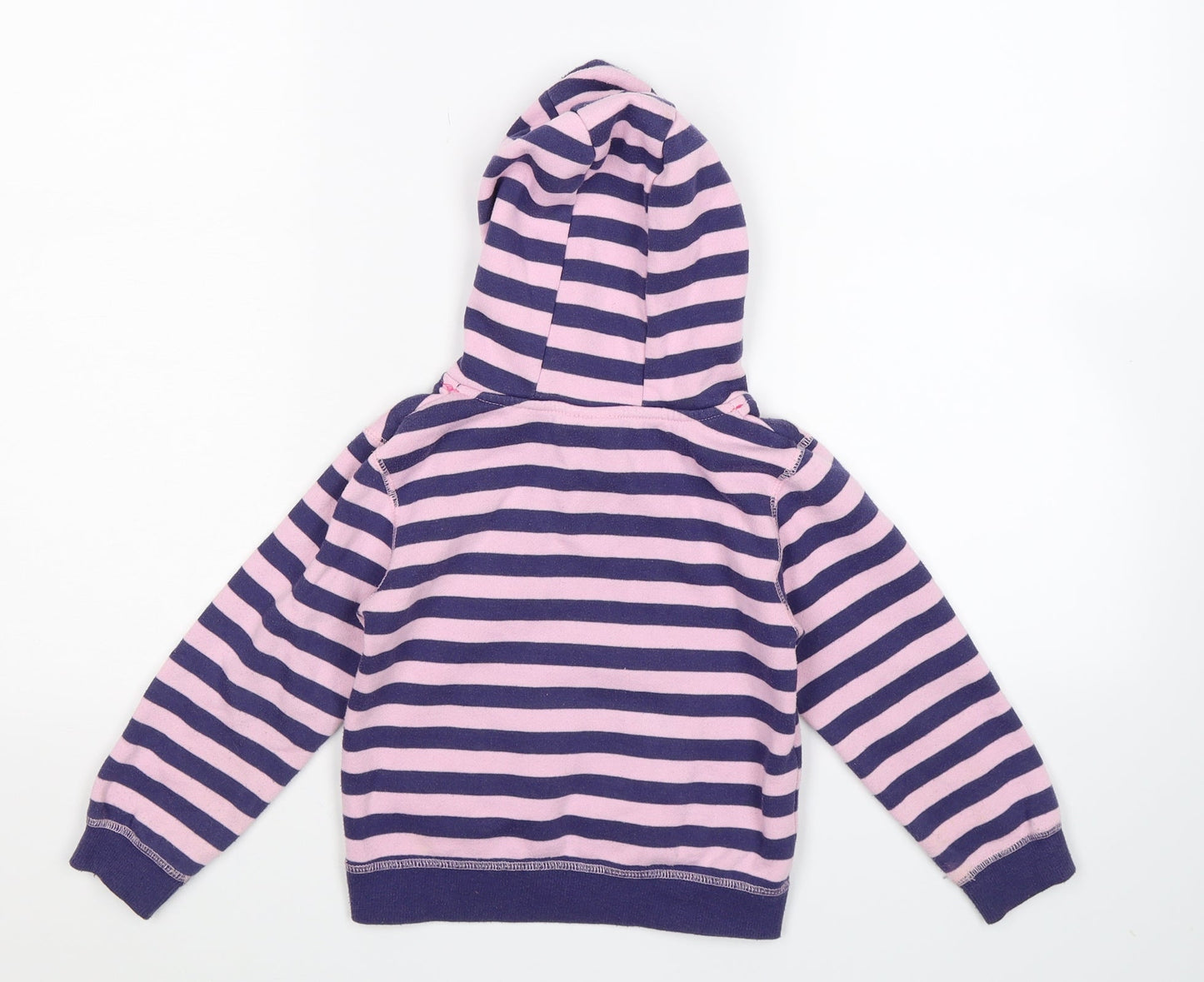 Nickelodeon Girls Multicoloured Striped  Pullover Hoodie Size S  - Dora The Explorer