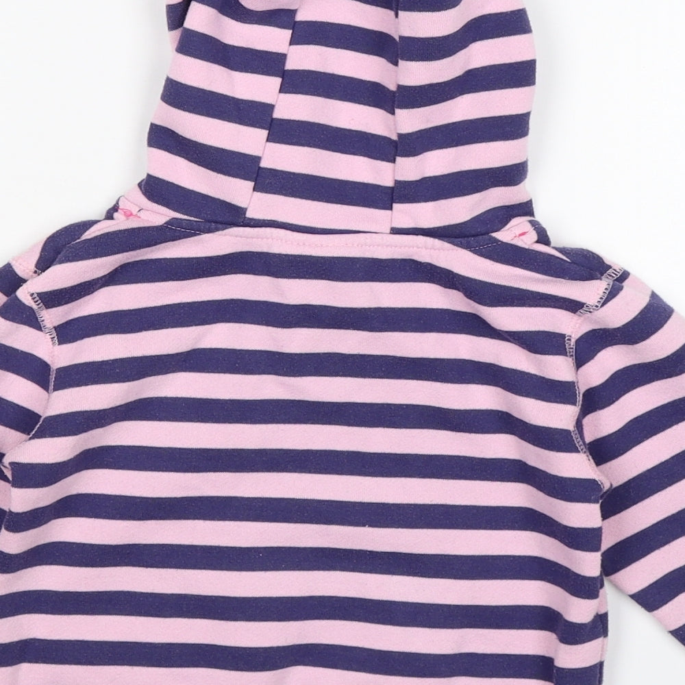 Nickelodeon Girls Multicoloured Striped  Pullover Hoodie Size S  - Dora The Explorer