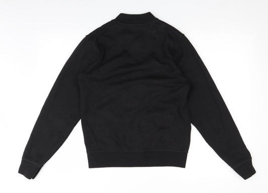Burton Mens Black   Full Zip Sweatshirt Size XS