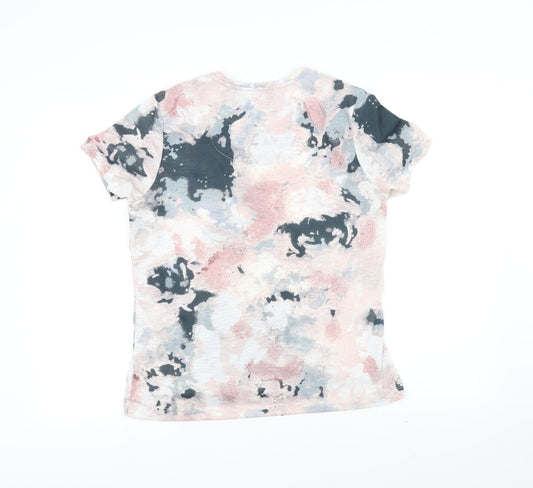 Viz a Viz Womens Pink   Basic T-Shirt Size S