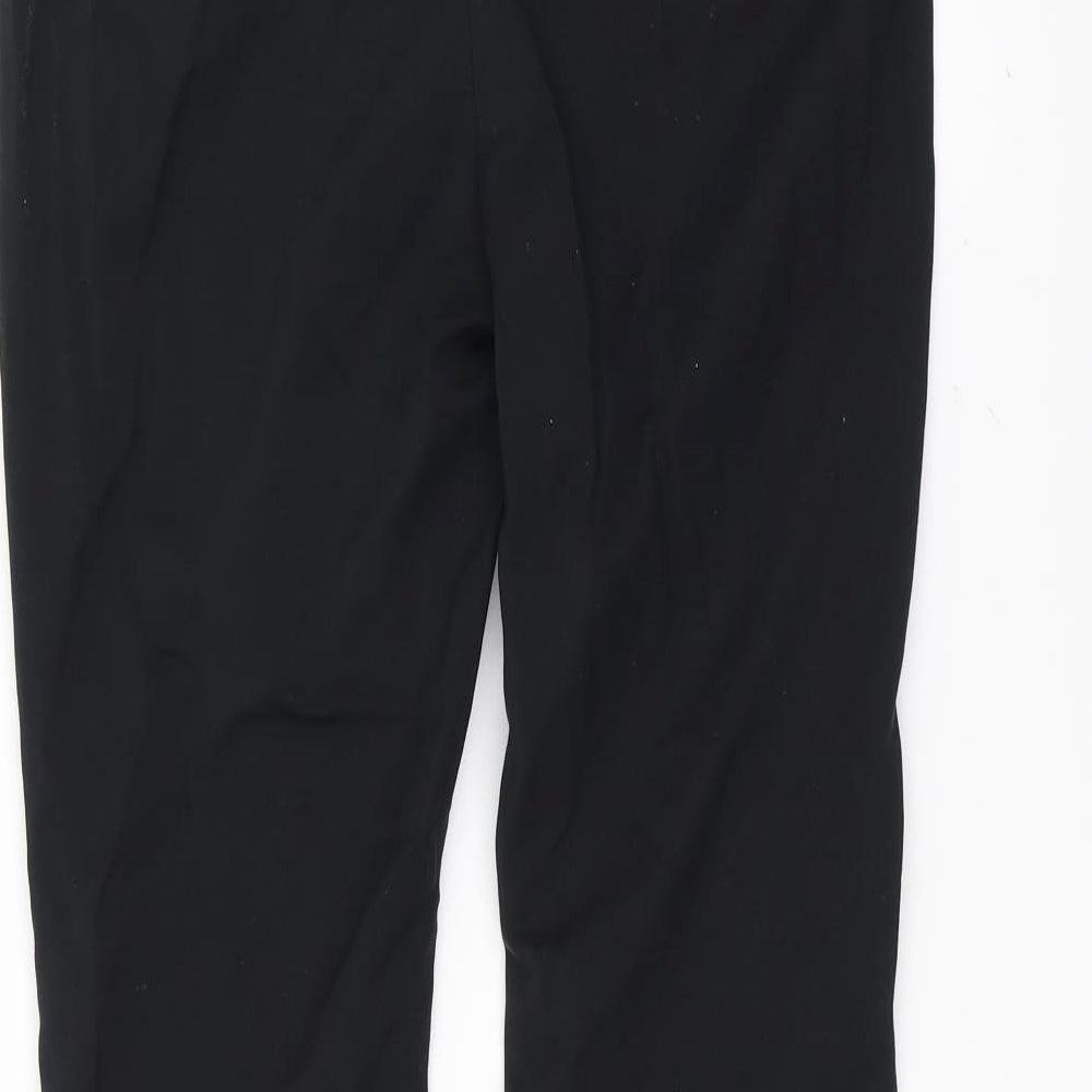 NEXT Womens Black   Trousers  Size 12 L29 in