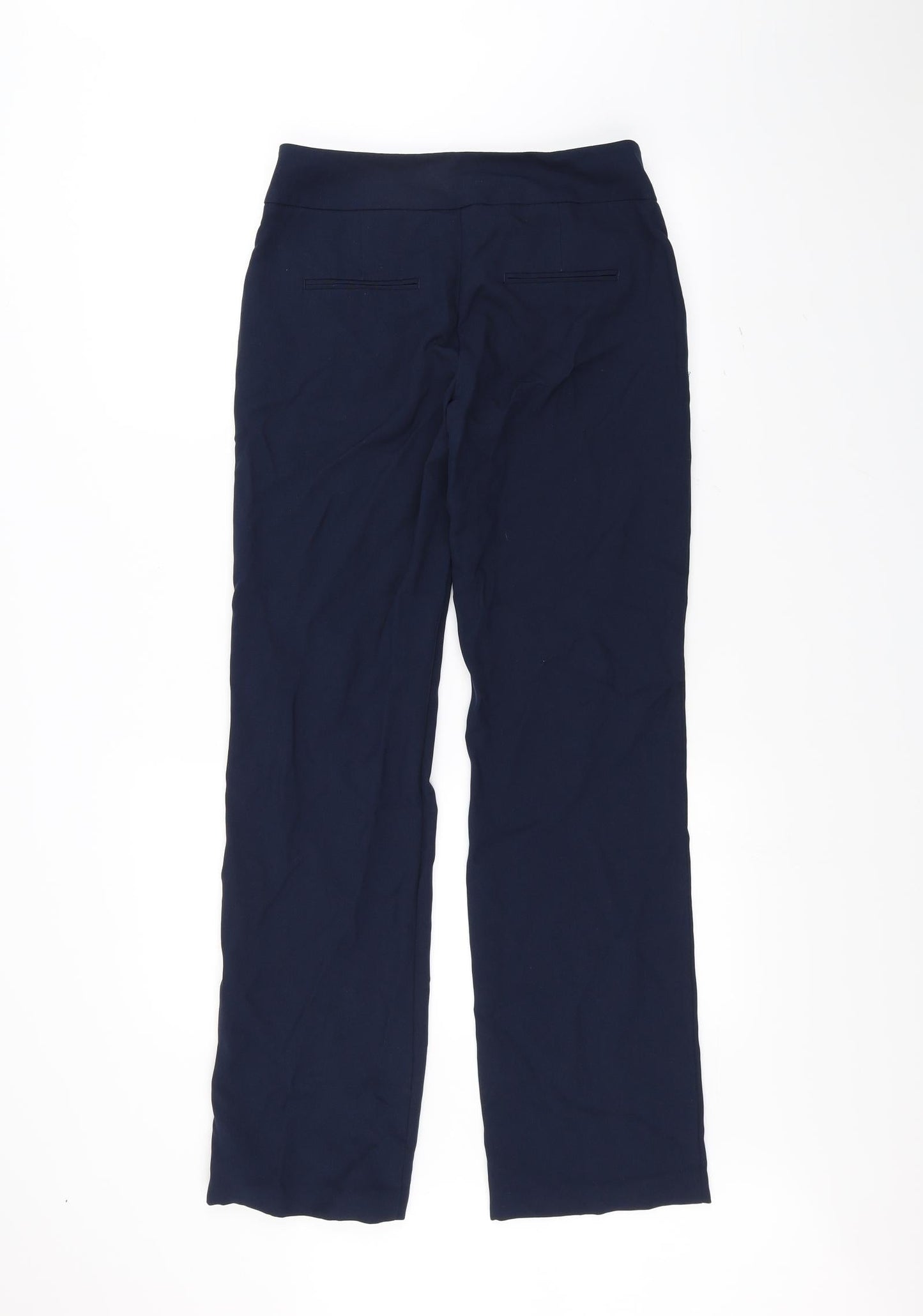 oodji Womens Blue   Trousers  Size 10 L29 in