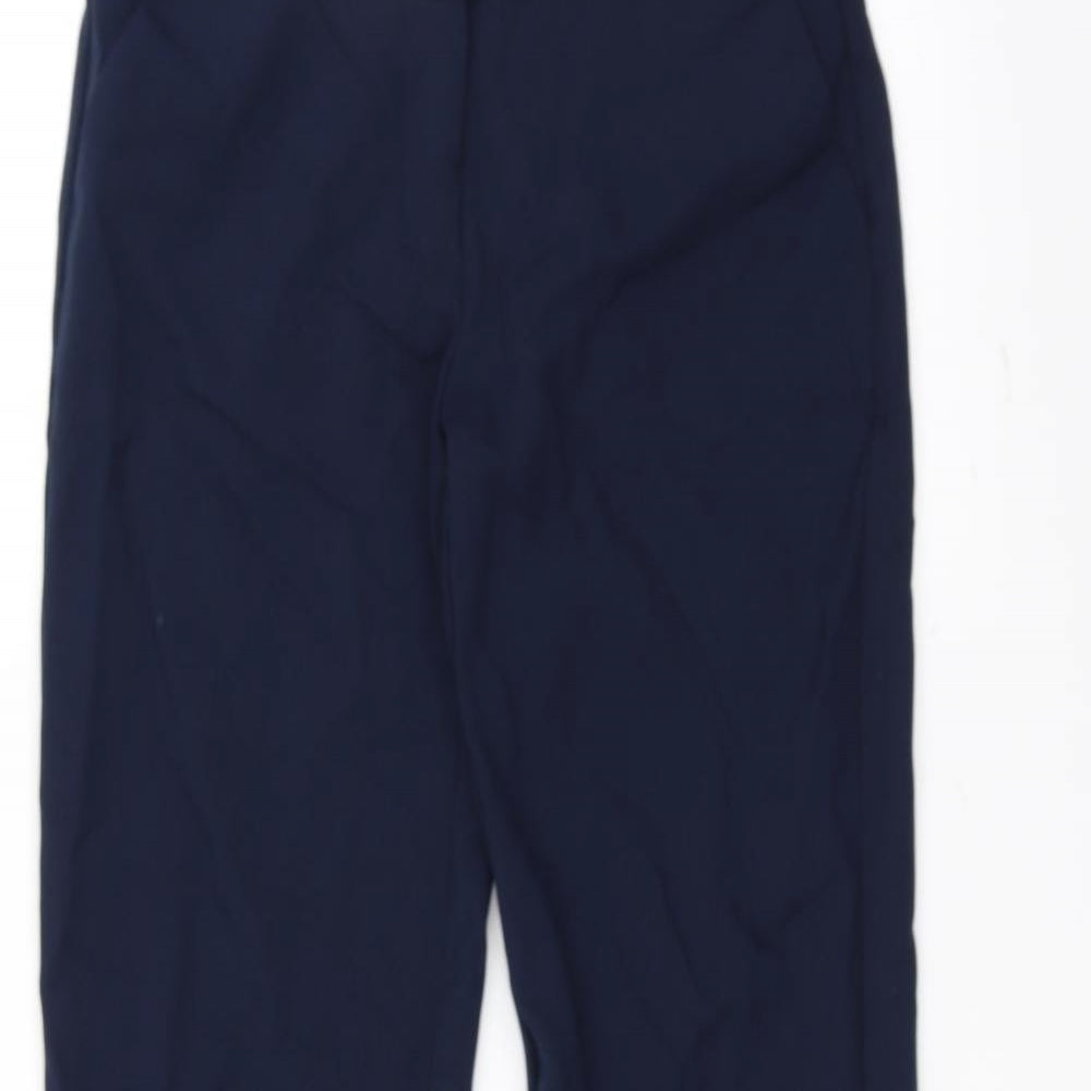 oodji Womens Blue   Trousers  Size 10 L29 in