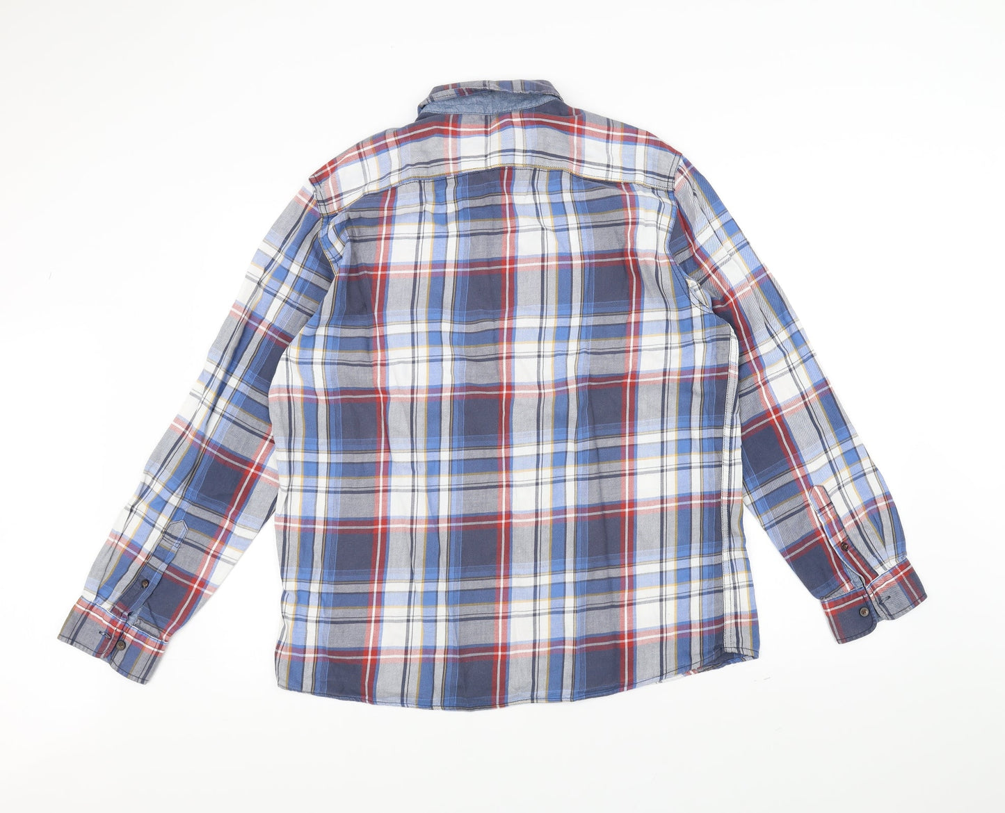 George Mens Blue    Dress Shirt Size L