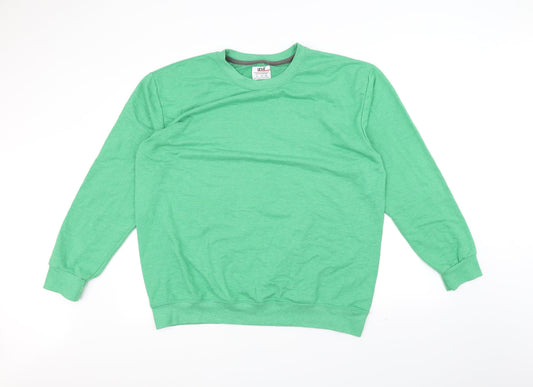 Anvil Womens Green   Pullover Jumper Size XL