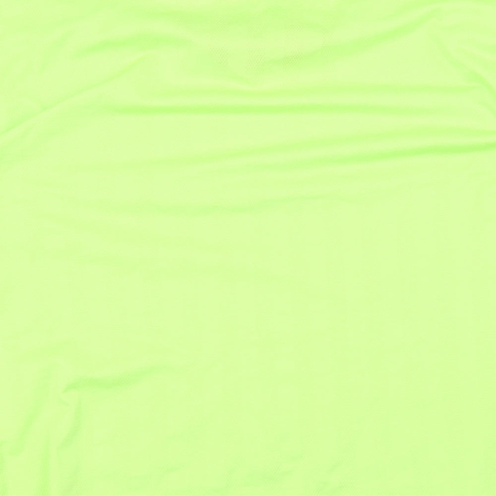 Athletic Sports Mens Yellow    Polo Size M