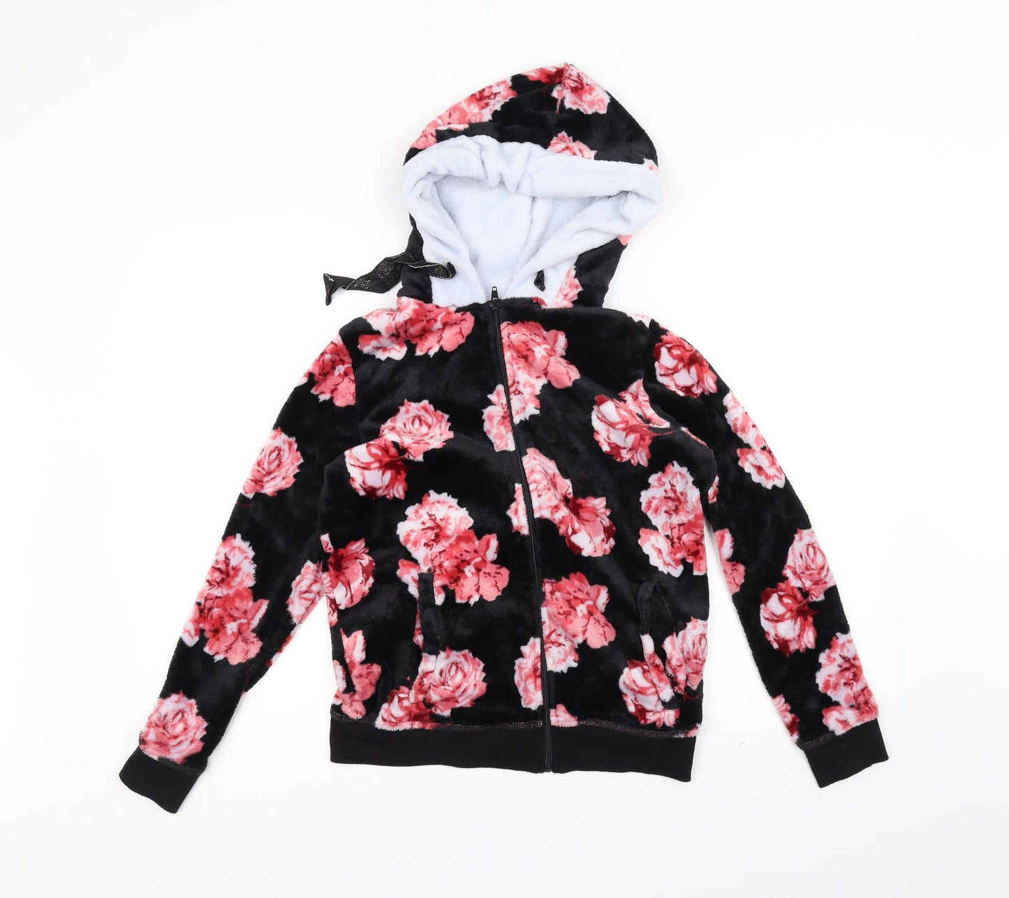 Studio Womens Black Floral  Jacket  Size 8