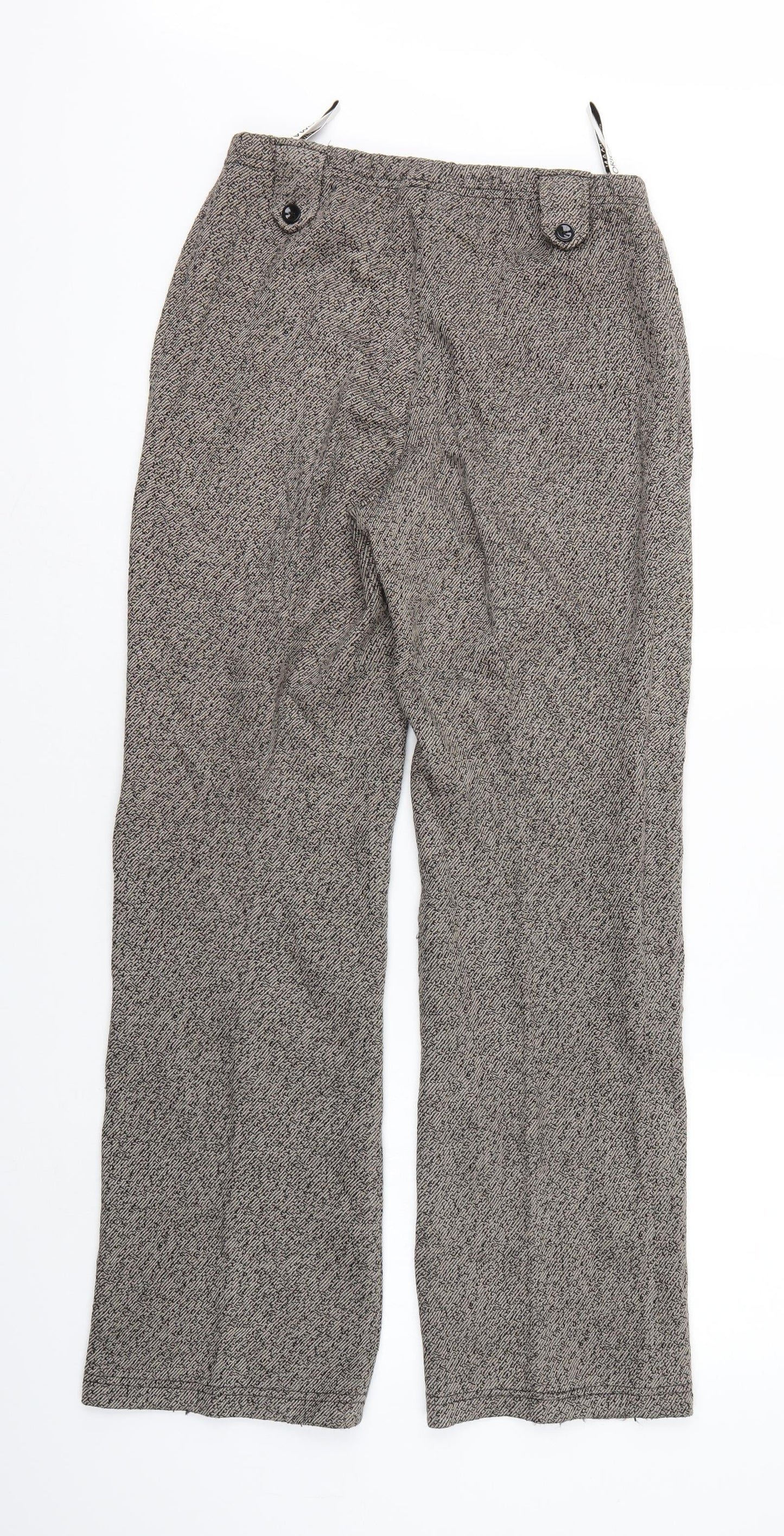 Roman Womens Brown   Trousers  Size 12 L29 in