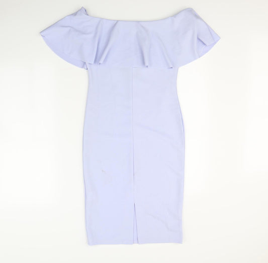 Pretty Little Princess Womens Blue  Rayon Bodycon  Size 12