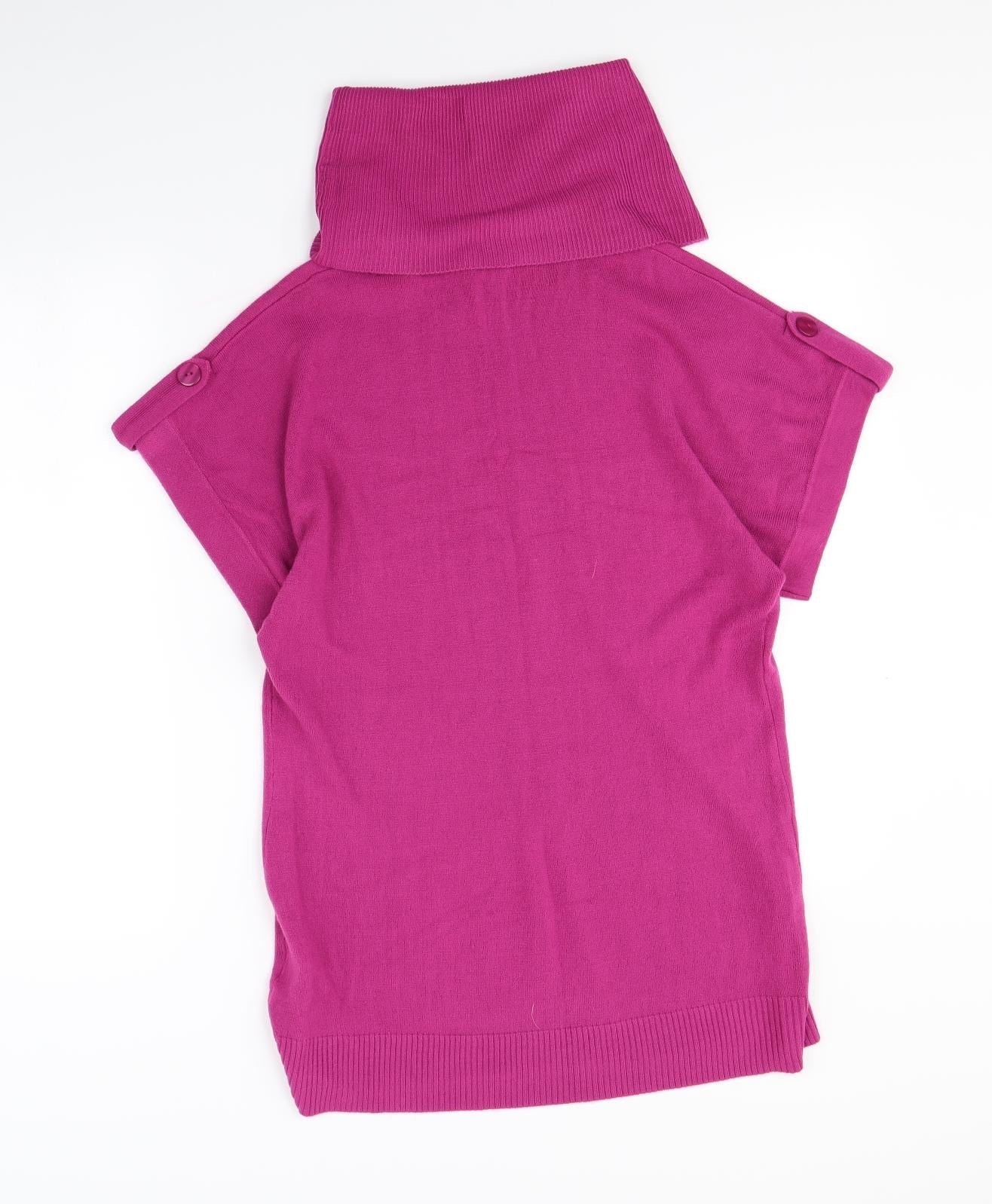 Sarah Hamilton Womens Purple   Pullover Jumper Size L