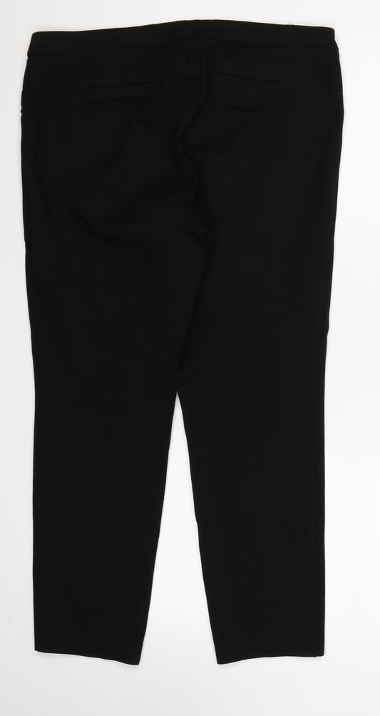 Jasmina & Juliana Womens Black   Trousers  Size L L26 in