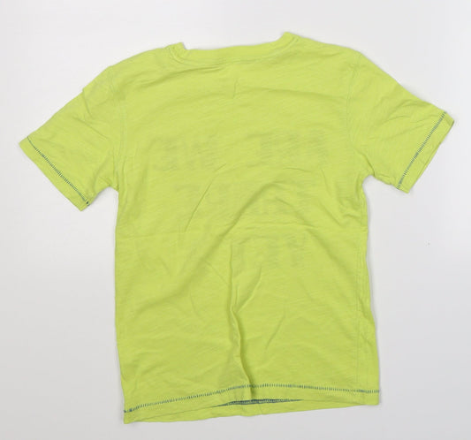 Gap Boys Green   Basic T-Shirt Size 6-7 Years