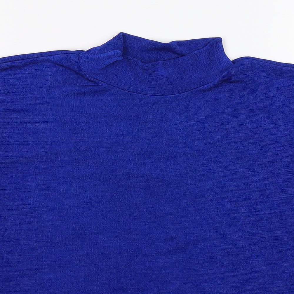 Preworn Womens Blue   Basic T-Shirt Size XL