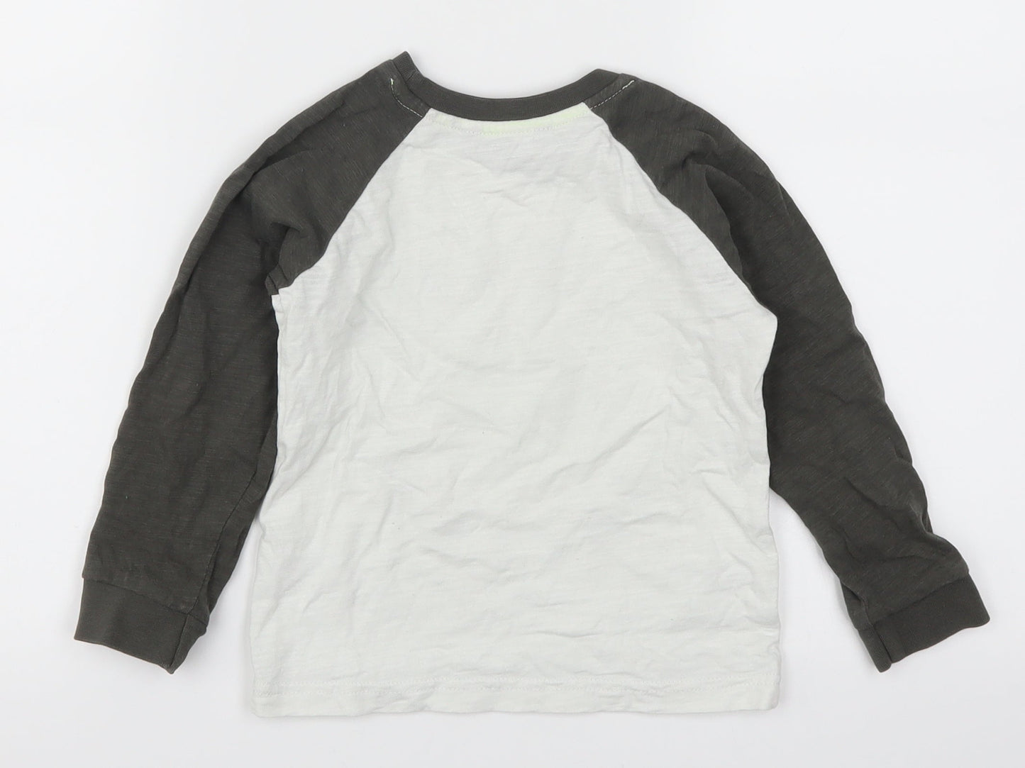 George Boys Grey   Basic  Size 4-5 Years  - I Can Do Anything