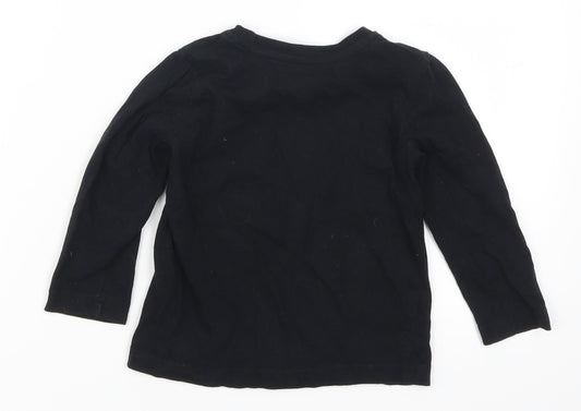 Primark Boys Black   Basic T-Shirt Size 18-24 Months  - Epic Brooklyn New York