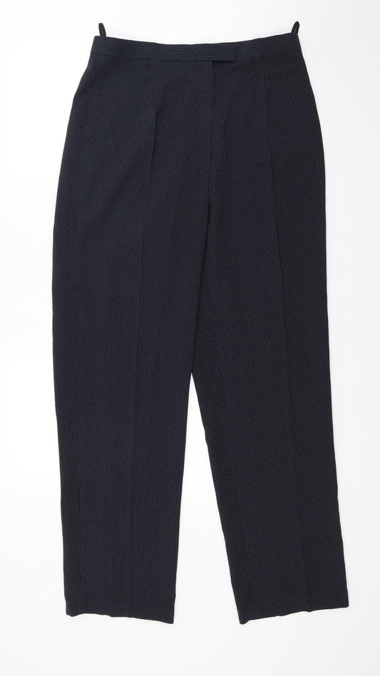 Tagg Womens Grey Striped  Trousers  Size 16 L28 in