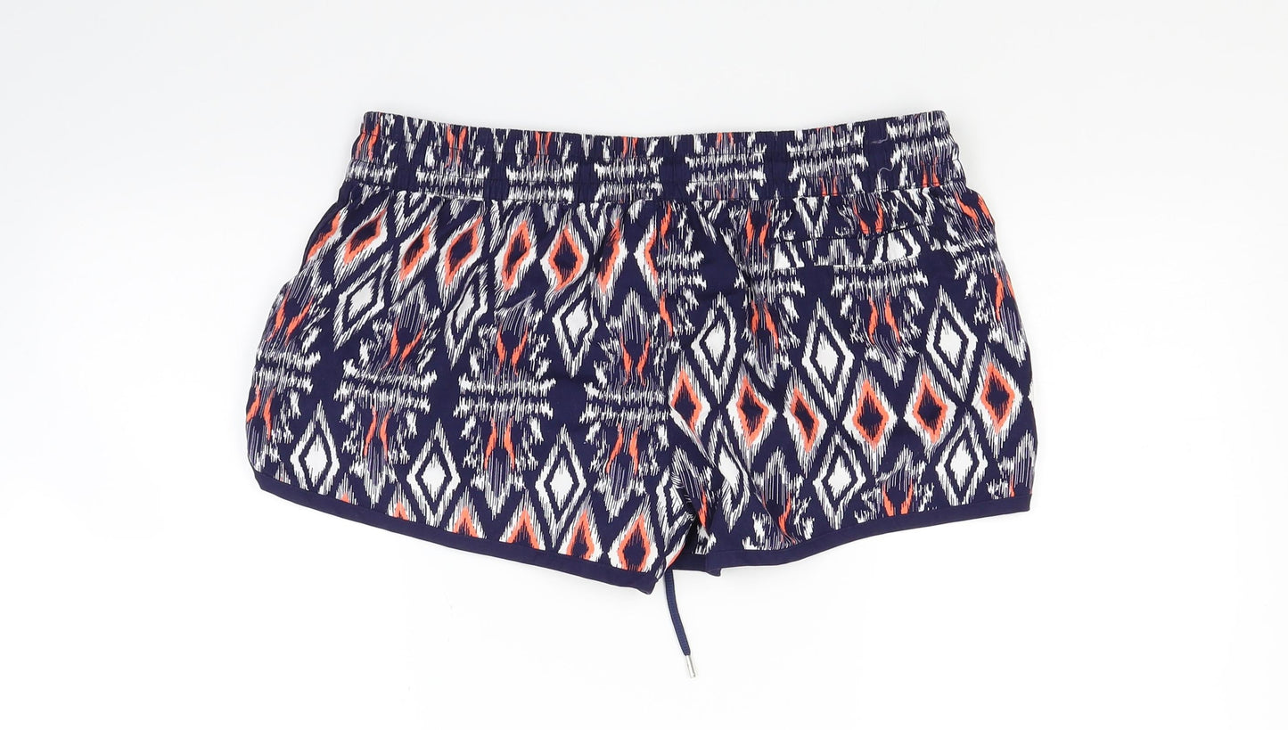 Tom Franks Womens Blue   Hot Pants Shorts Size M