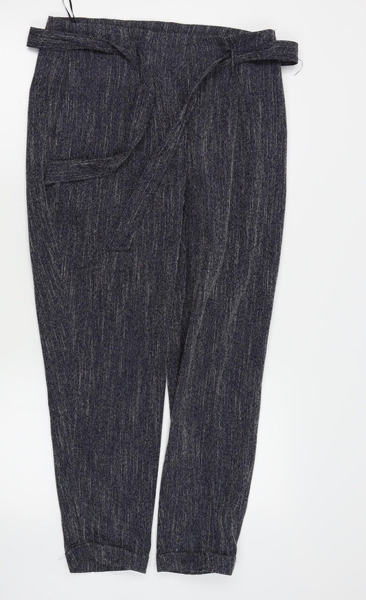 NEXT Womens Blue   Trousers  Size 12 L25 in