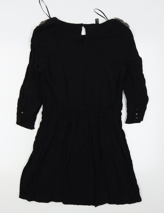 Mango Womens Black   Fit & Flare  Size 10